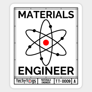 Materials Engineer Sticker